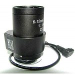 SmartVision 6-15 mm Auto Zoom CCTV Lens 1,3" SmartVision 6-15 mm Auto Zoom CCTV Lens 1,3"