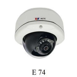 3MP Full HD Dome Kamera, D/N, IR, WDR, Sabit lens E74